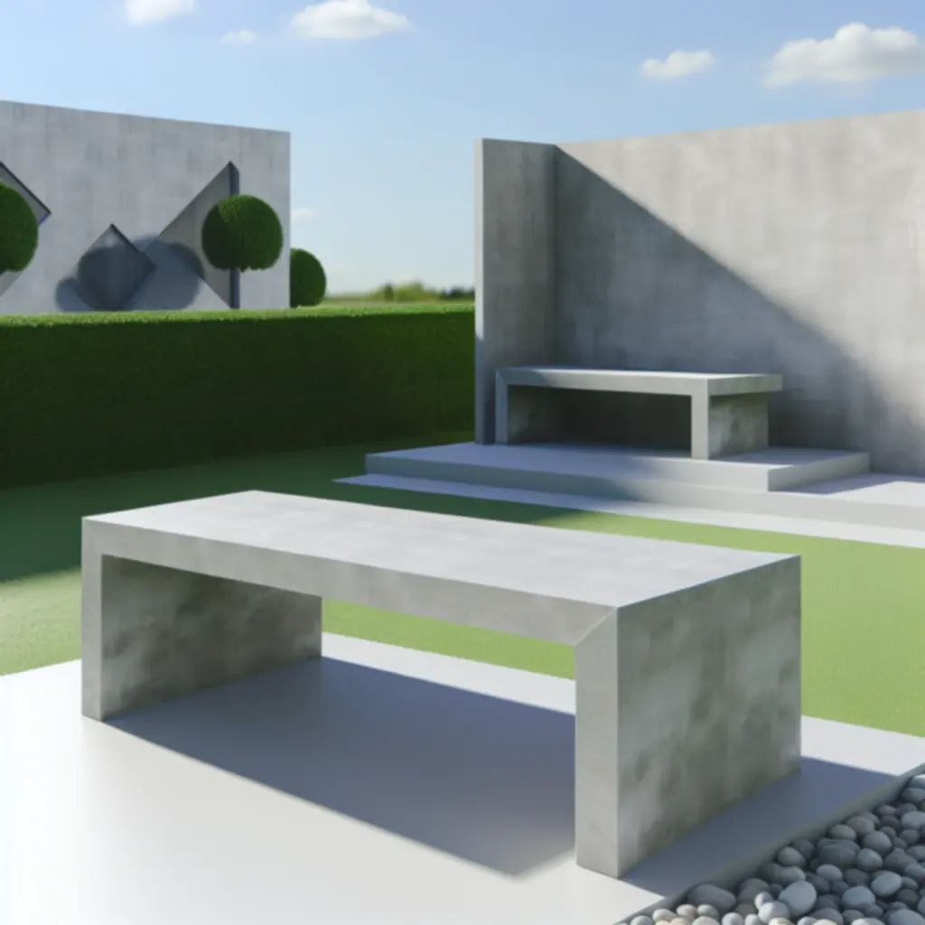 Ławka StoneLine o minimalistycznej formie